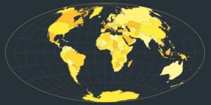 aitoff-mapa proyecciones cartograficas