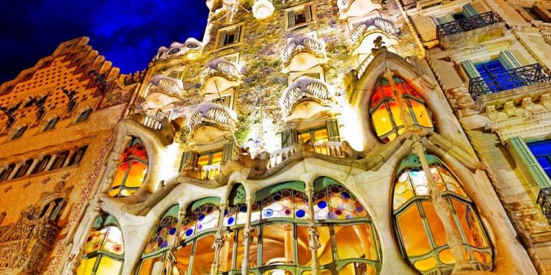 arquitetura art nouveau casa batlo gaudi