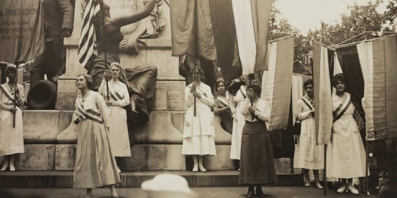 história do voto do feminismo da direita social