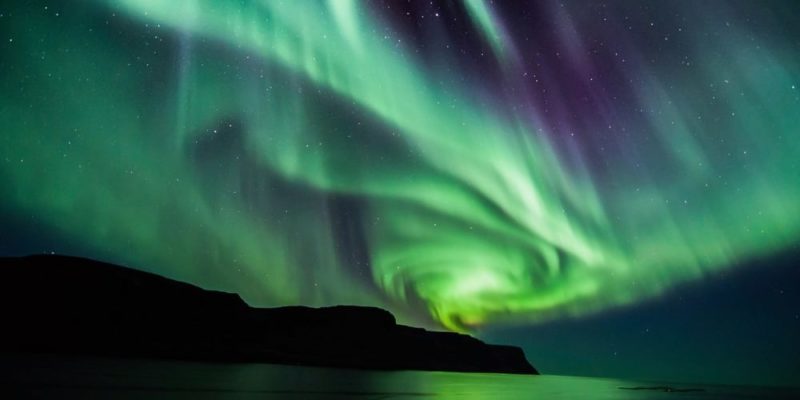 fenômenos atmosféricos aurora boreal