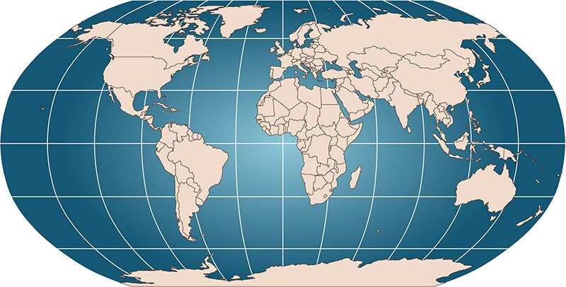 merids e paralelos gps grid latitude longitude