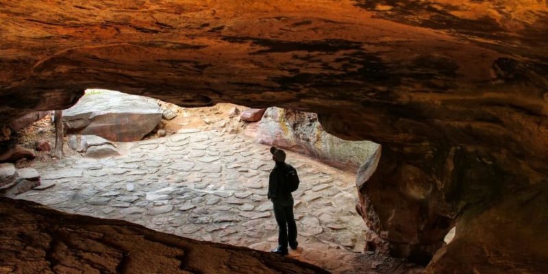 assentamento de cavernas mesolíticas indianas