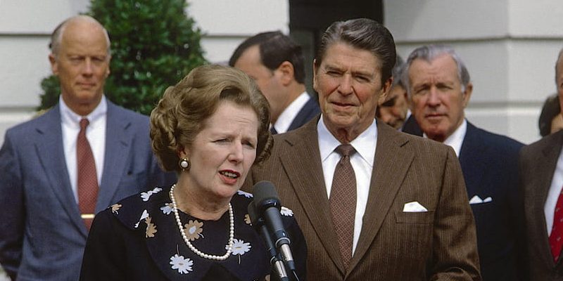 neoliberalismo margaret thatcher ronald reagan