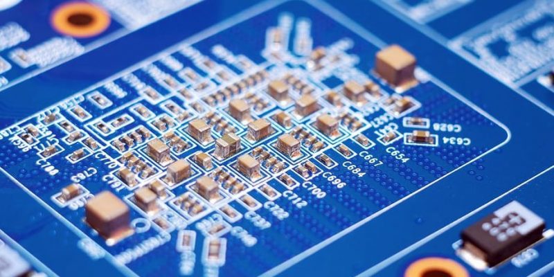 circuito integrado de silício semicondutor elétrico